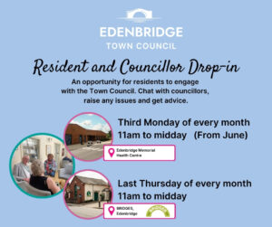 brick building with text detail of councillor surgery dates