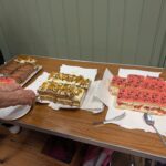 cakes on a table