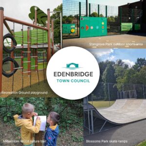 children's outdoor playground and skate ramps